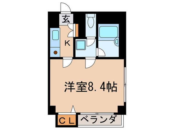 パックス今池の物件間取画像